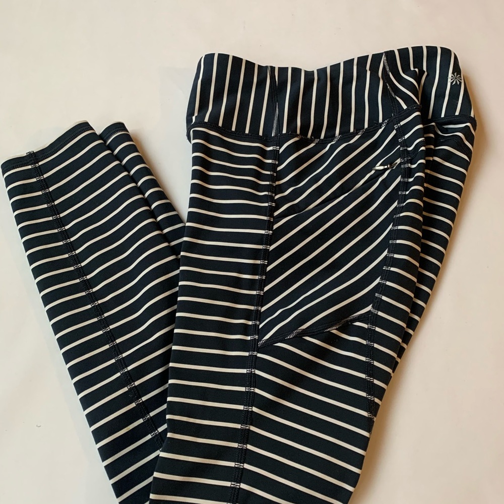 Athleta Stripe Contender 7/8 Tights - Picture 5 of 5